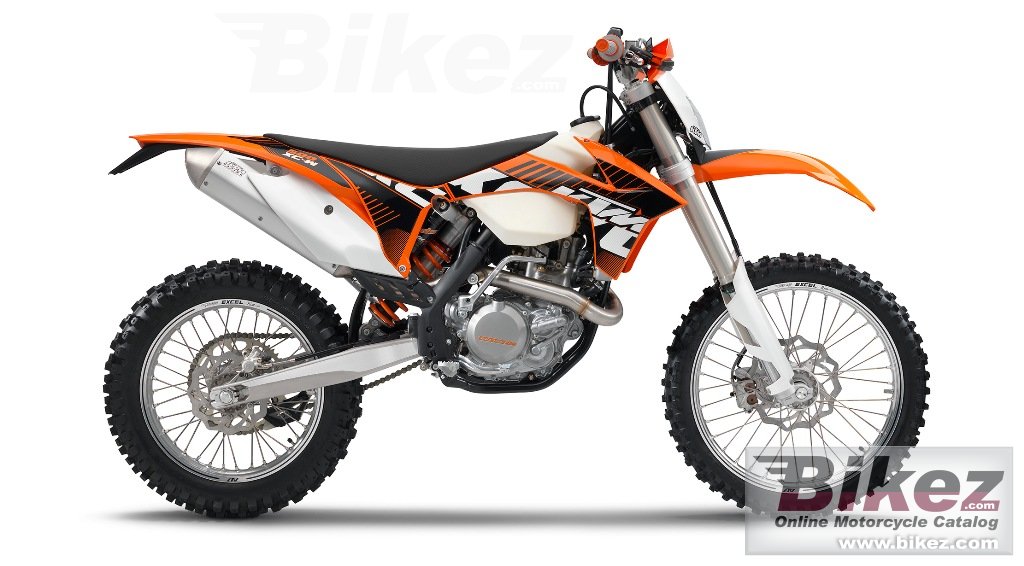 Big KTM 500 xc-w picture and wallpaper from Bikez.com